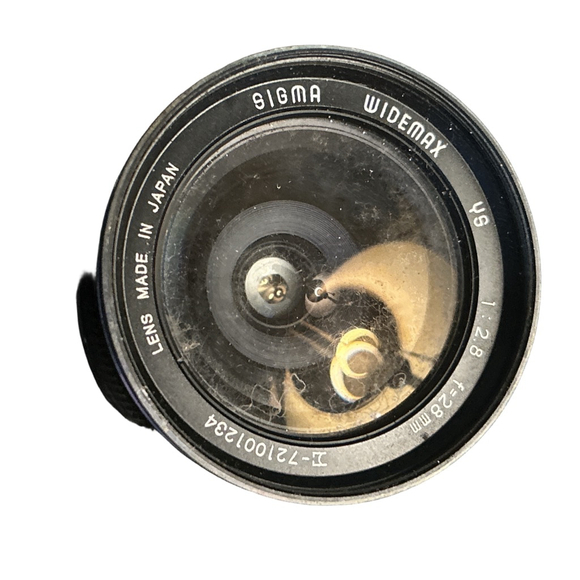 Sigma Widemax Camera Lens 28mm - Black - Picture 3 of 4